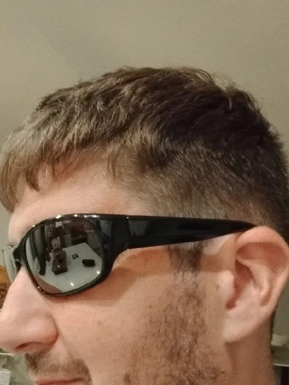 Maui Jim Black Stingray With Brown Lenses
